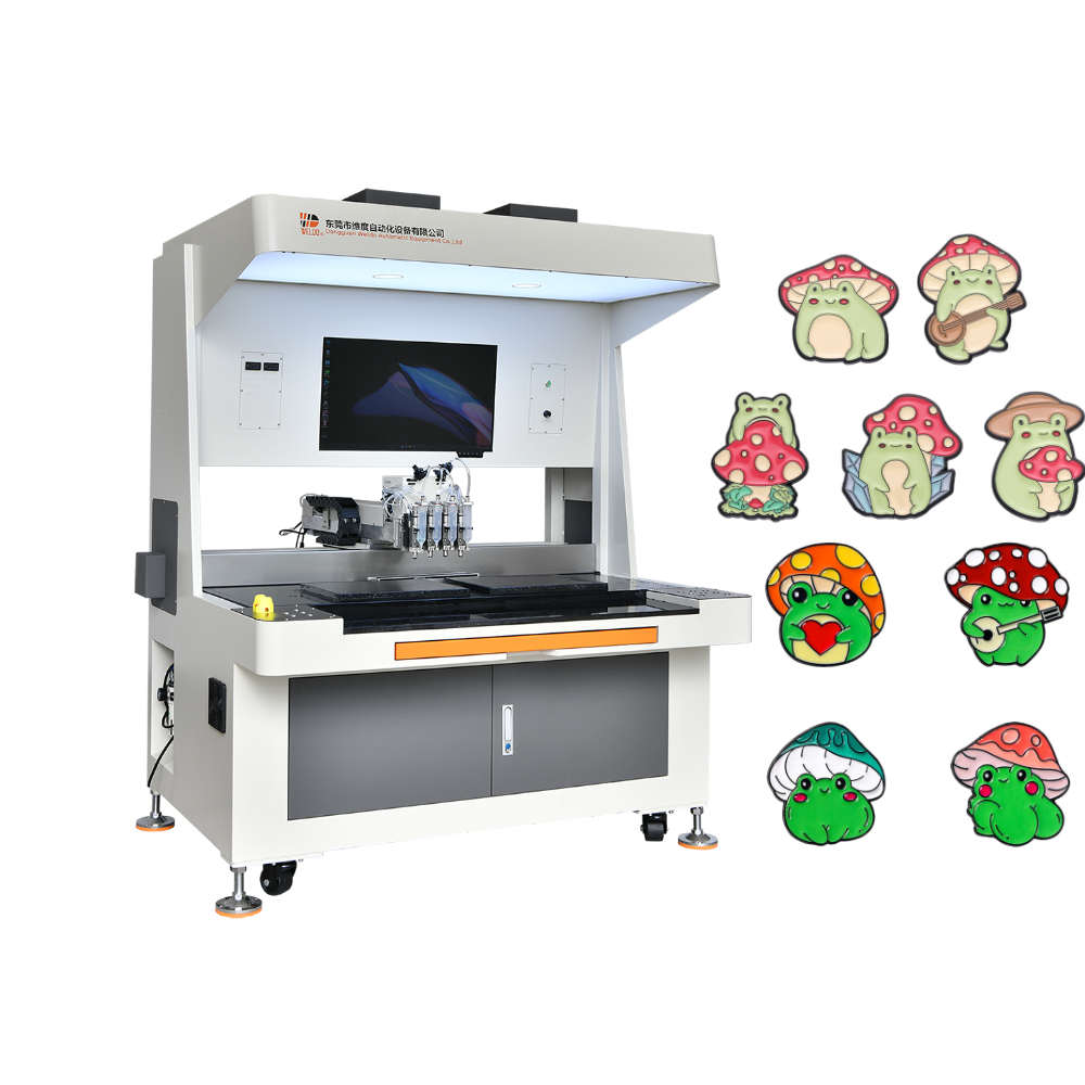 enamel pin badgefor bags   filling machine